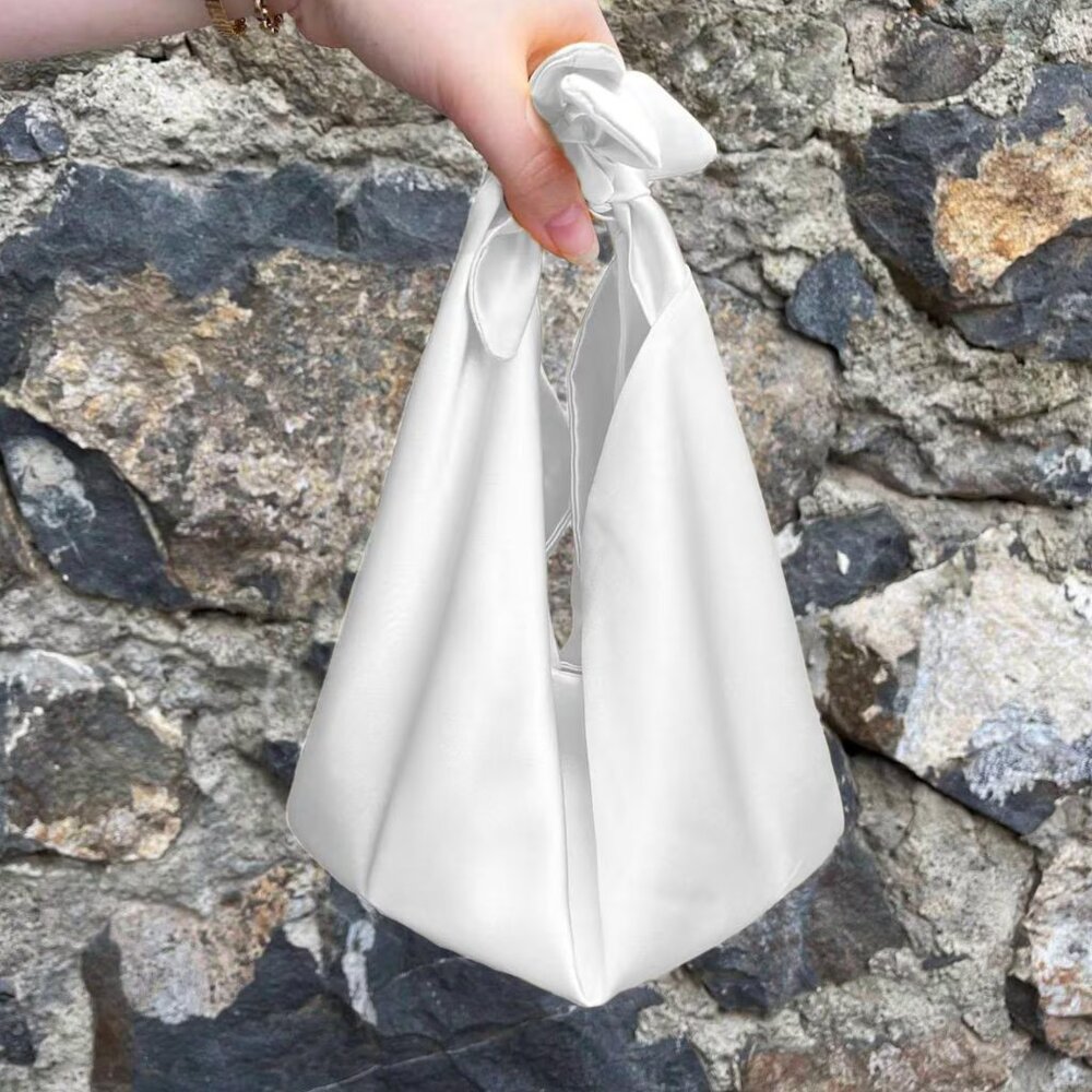 Bridal White Wedding Purse Bag or Clutch